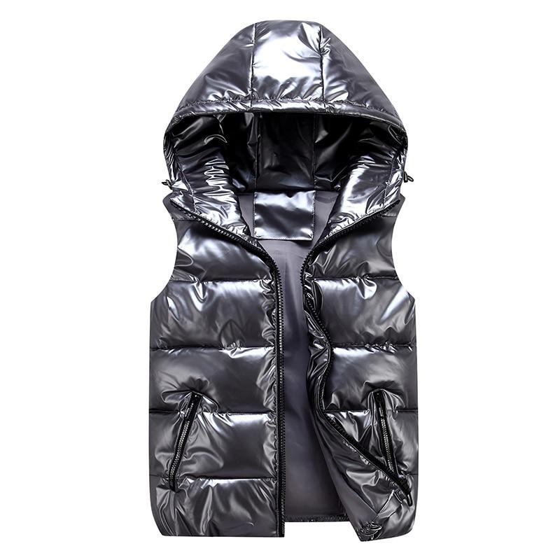 Drune | Kapuze Ärmellos Bodywarmer Puffer Vest