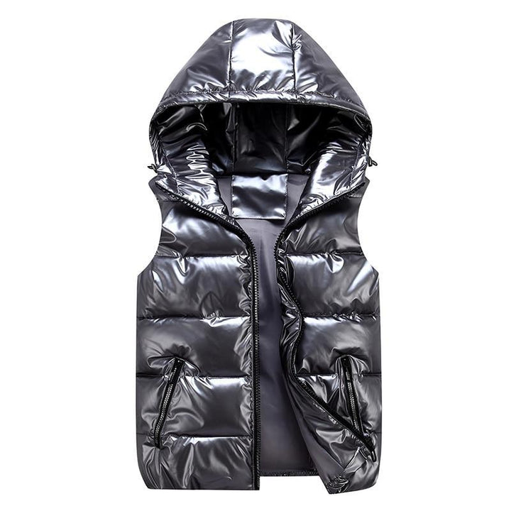 Drune | Kapuze Ärmellos Bodywarmer Puffer Vest