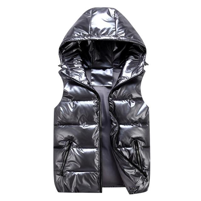 Drune | Kapuze Ärmellos Bodywarmer Puffer Vest