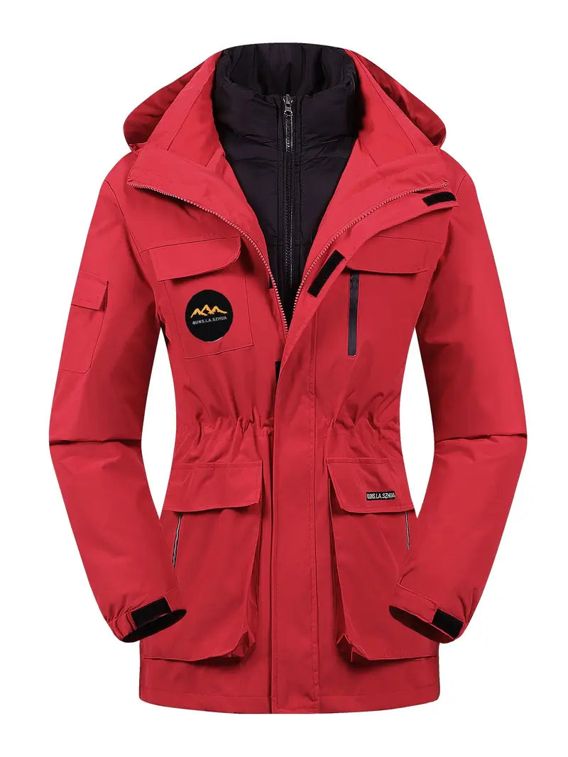 Drune | Kapuze Taschen Schneejacke Winterjacke