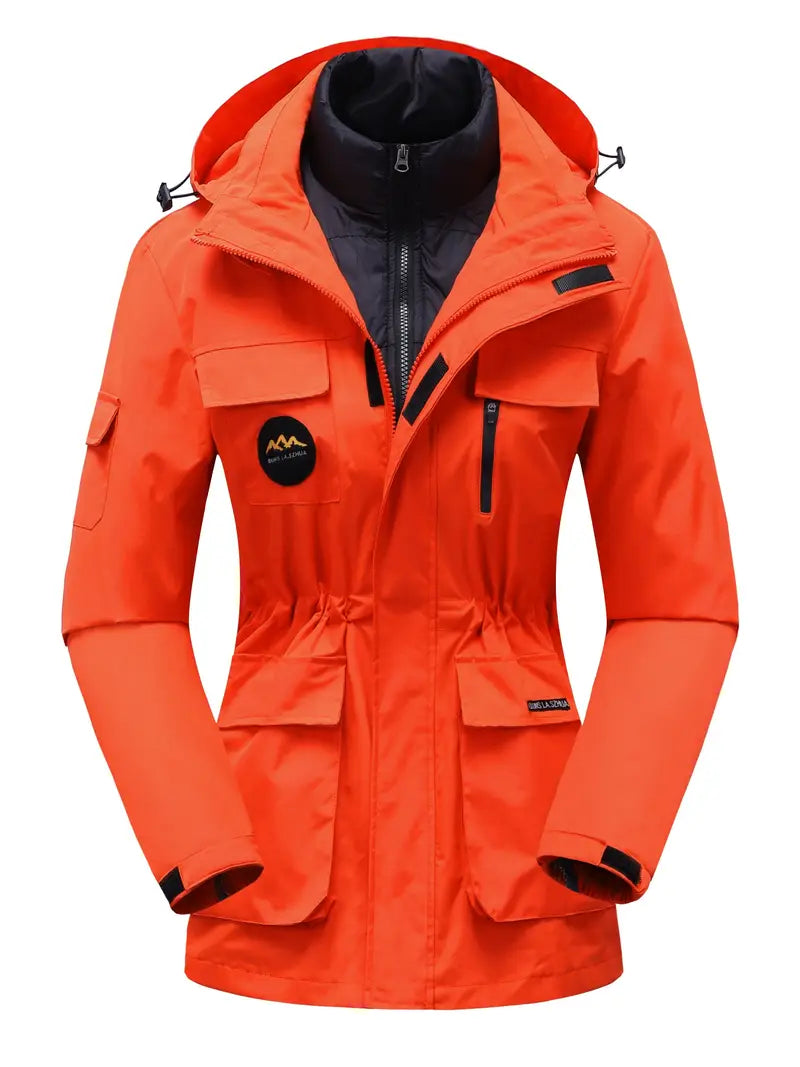 Drune | Kapuze Taschen Schneejacke Winterjacke
