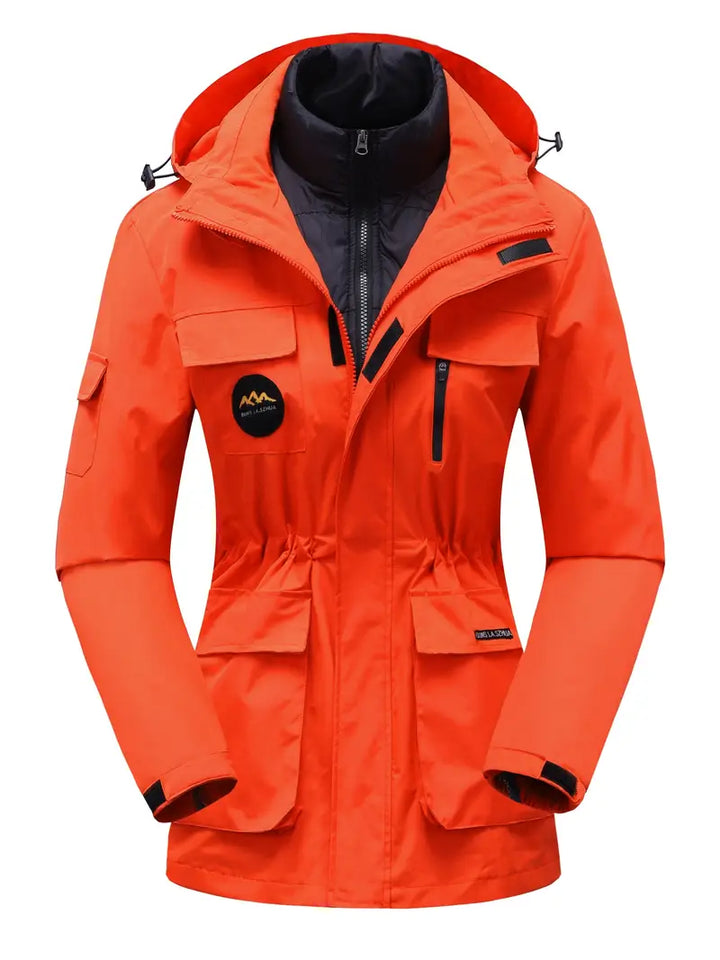 Drune | Kapuze Taschen Schneejacke Winterjacke