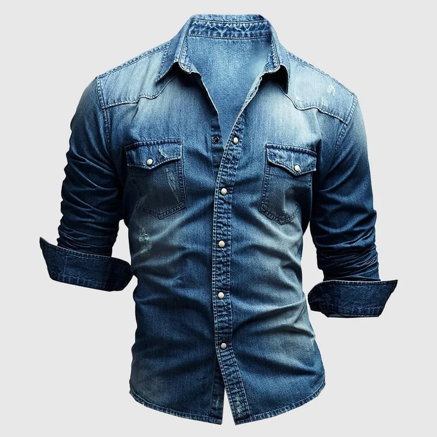 Drune | Denim Hemd für Männer