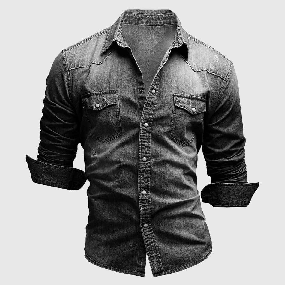Drune | Denim Hemd für Männer