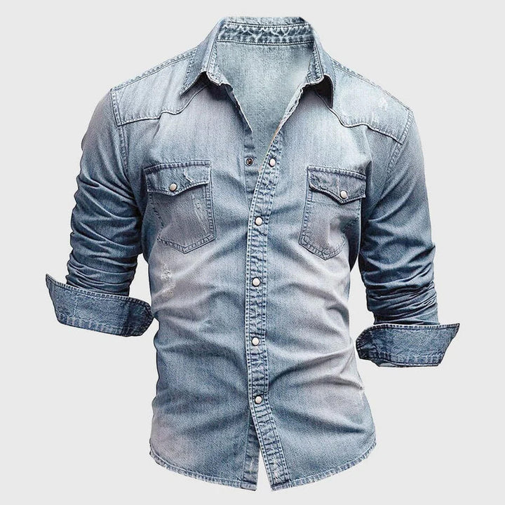 Drune | Denim Hemd für Männer