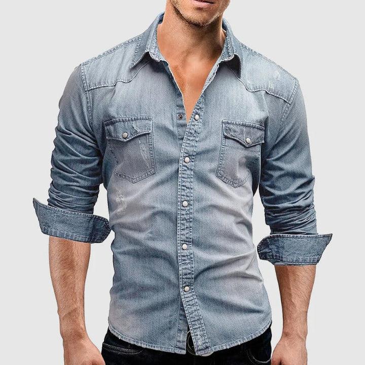 Drune | Denim Hemd für Männer