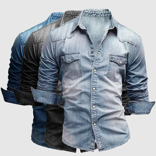 Drune | Denim Hemd für Männer