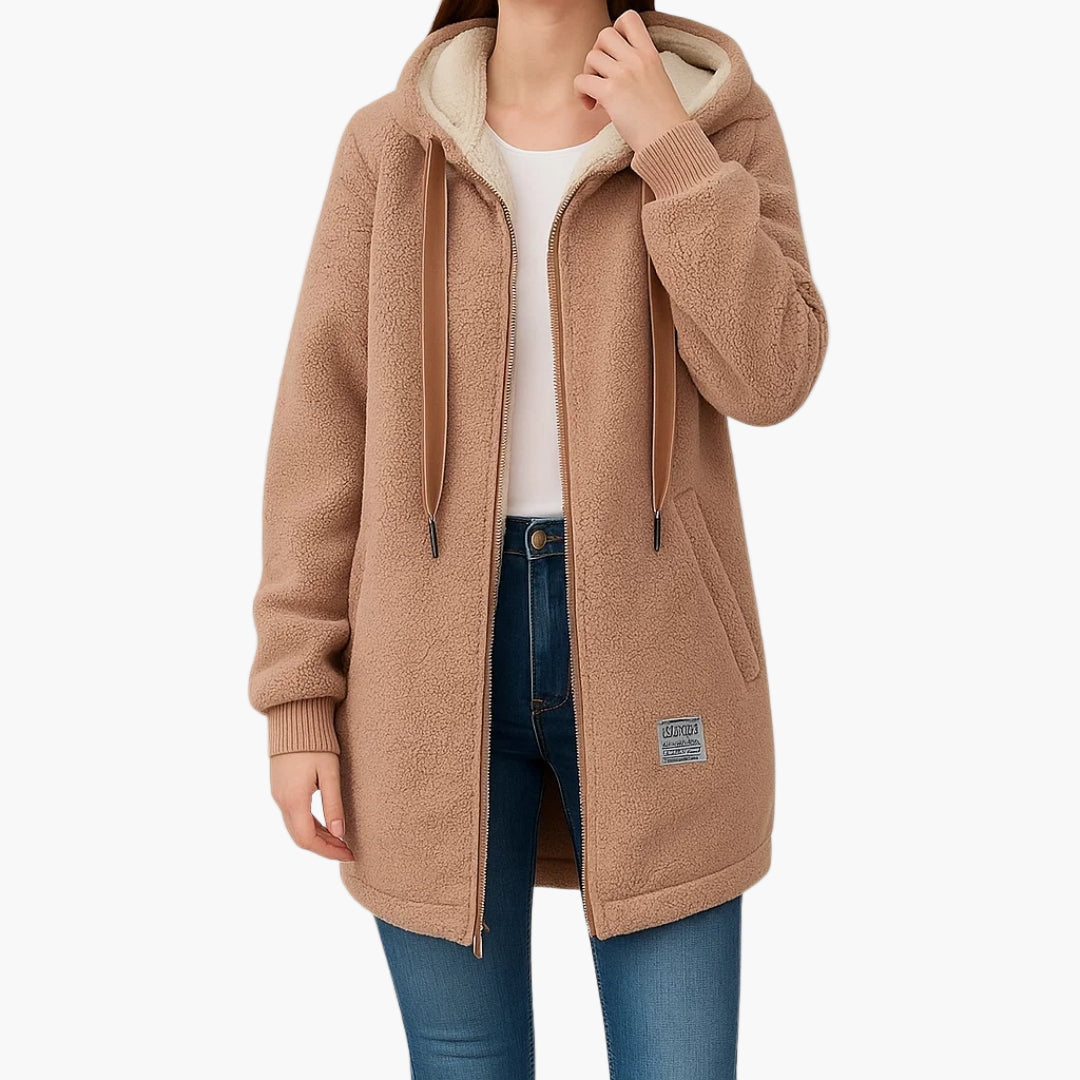Drune | Stylische Fleecejacke mit Kapuze