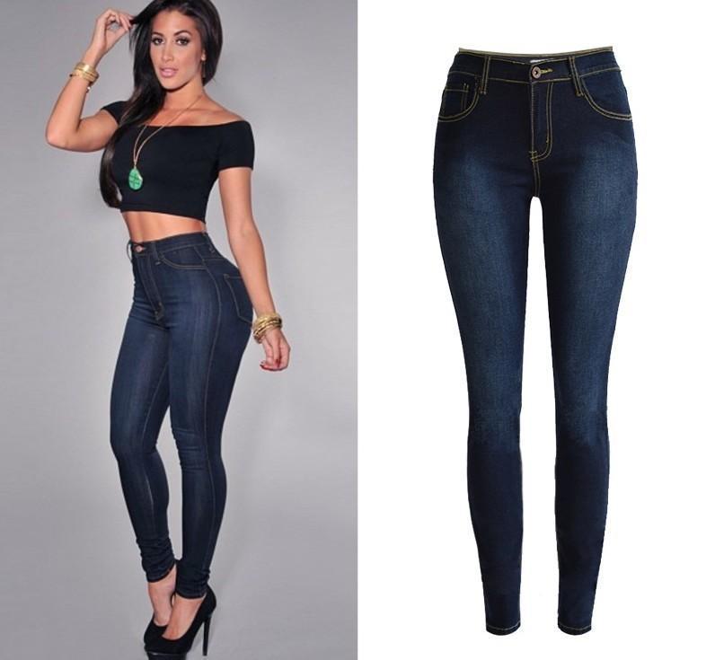 Drune | Dunkel Denim Stretch Skinny Jeans