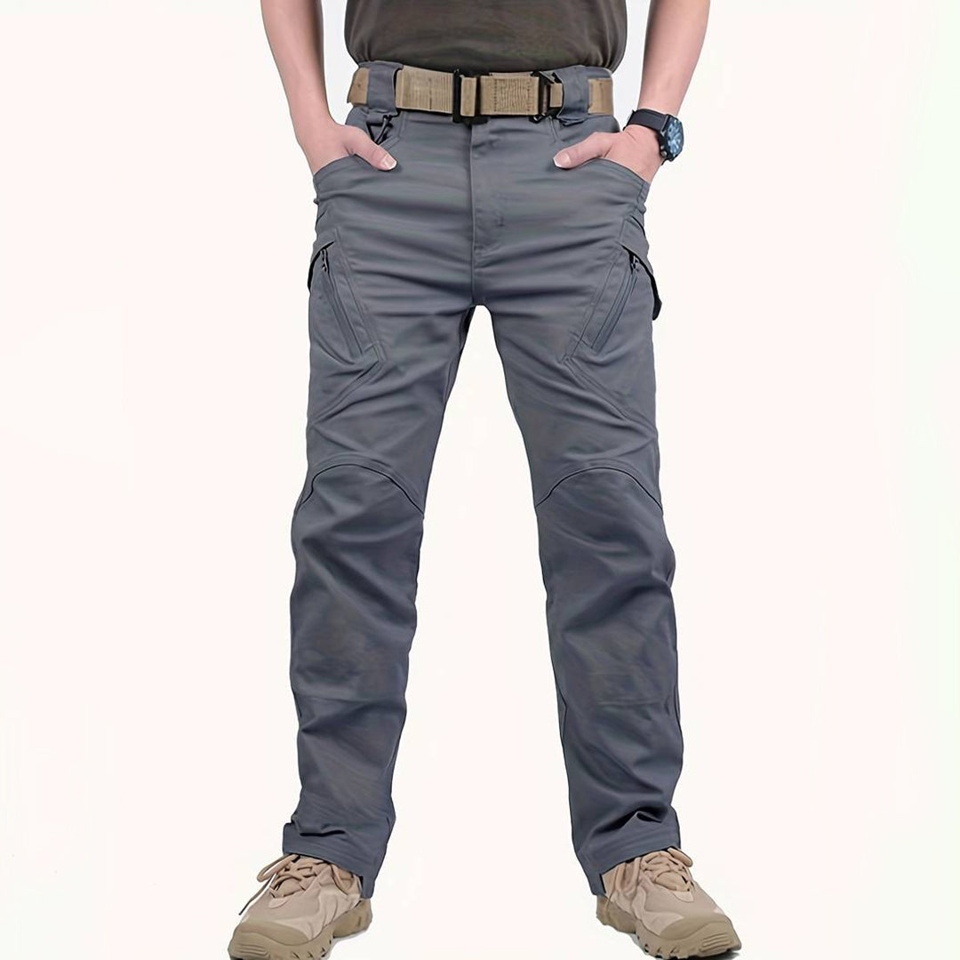 Drune | Tactical Cargo Hose - Robuste Outdoorhose mit Reißverschlusstaschen & Stretch für Arbeit, Wandern & Abenteuer