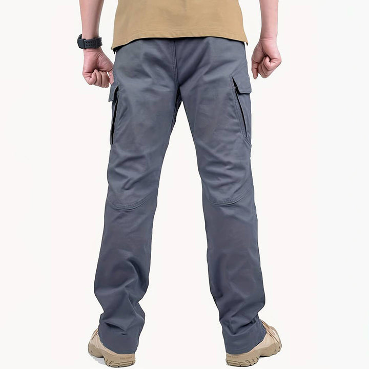 Drune | Tactical Cargo Hose - Robuste Outdoorhose mit Reißverschlusstaschen & Stretch für Arbeit, Wandern & Abenteuer