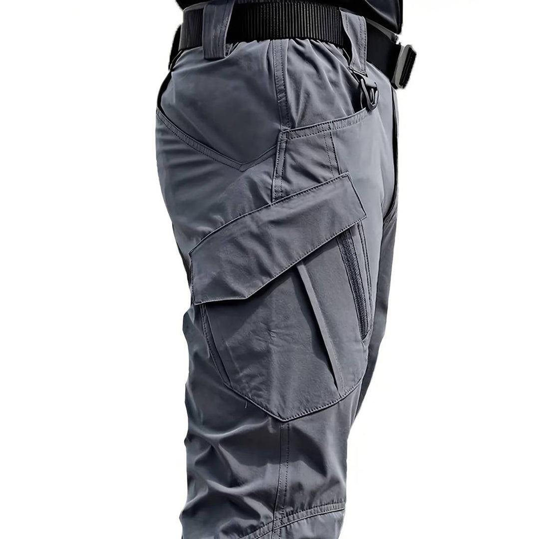 Drune | Tactical Cargo Hose - Robuste Outdoorhose mit Reißverschlusstaschen & Stretch für Arbeit, Wandern & Abenteuer