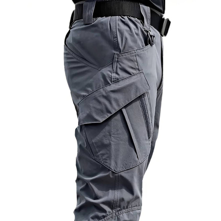 Drune | Tactical Cargo Hose - Robuste Outdoorhose mit Reißverschlusstaschen & Stretch für Arbeit, Wandern & Abenteuer