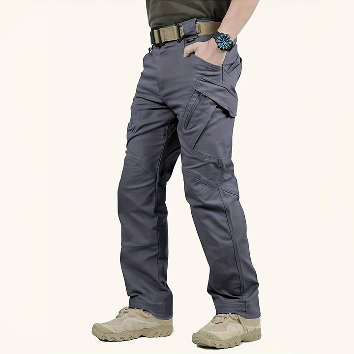 Drune | Tactical Cargo Hose - Robuste Outdoorhose mit Reißverschlusstaschen & Stretch für Arbeit, Wandern & Abenteuer