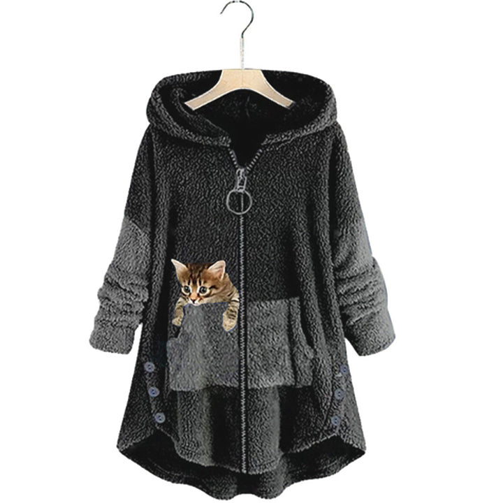 Drune | Fleecejacke mit Kapuze