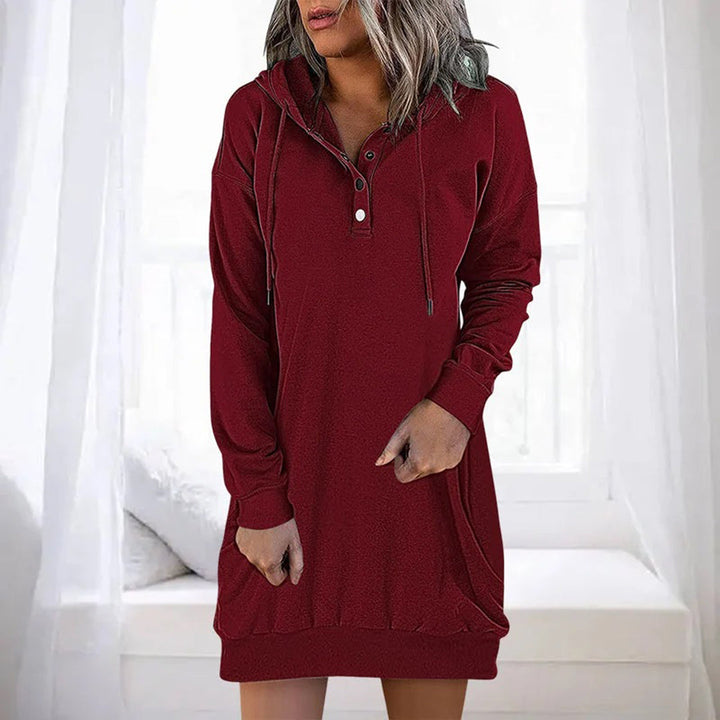 Drune Strickjacke Hoodie