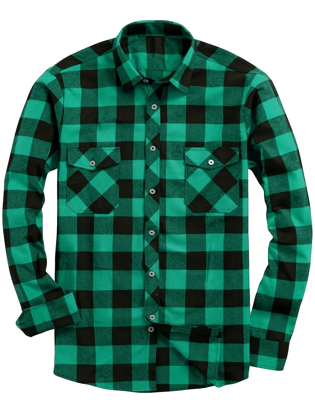 Drune | Freizeit Herren Bluse mit Lumberjack-Print