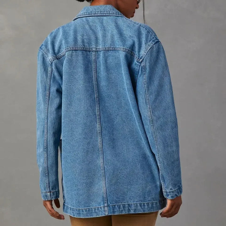 Drune | Blazer Lockere Passform Lang Jacke Damenbekleidung