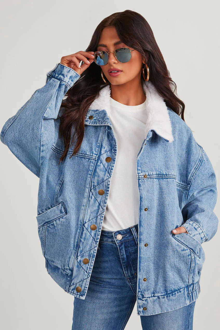 Drune | Oversize-Jeansjacke für Damen