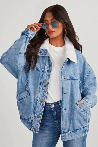Drune | Oversize-Jeansjacke für Damen