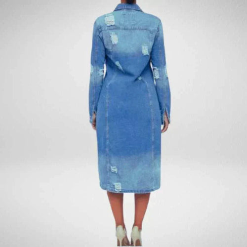 Drune | Trenchcoat Stilvoller Longline-Trenchcoat für den Alltag