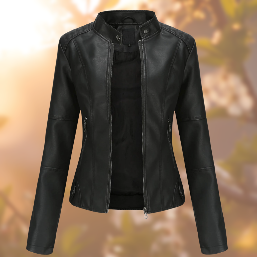 Drune | Elegante Lederjacke für Frauen