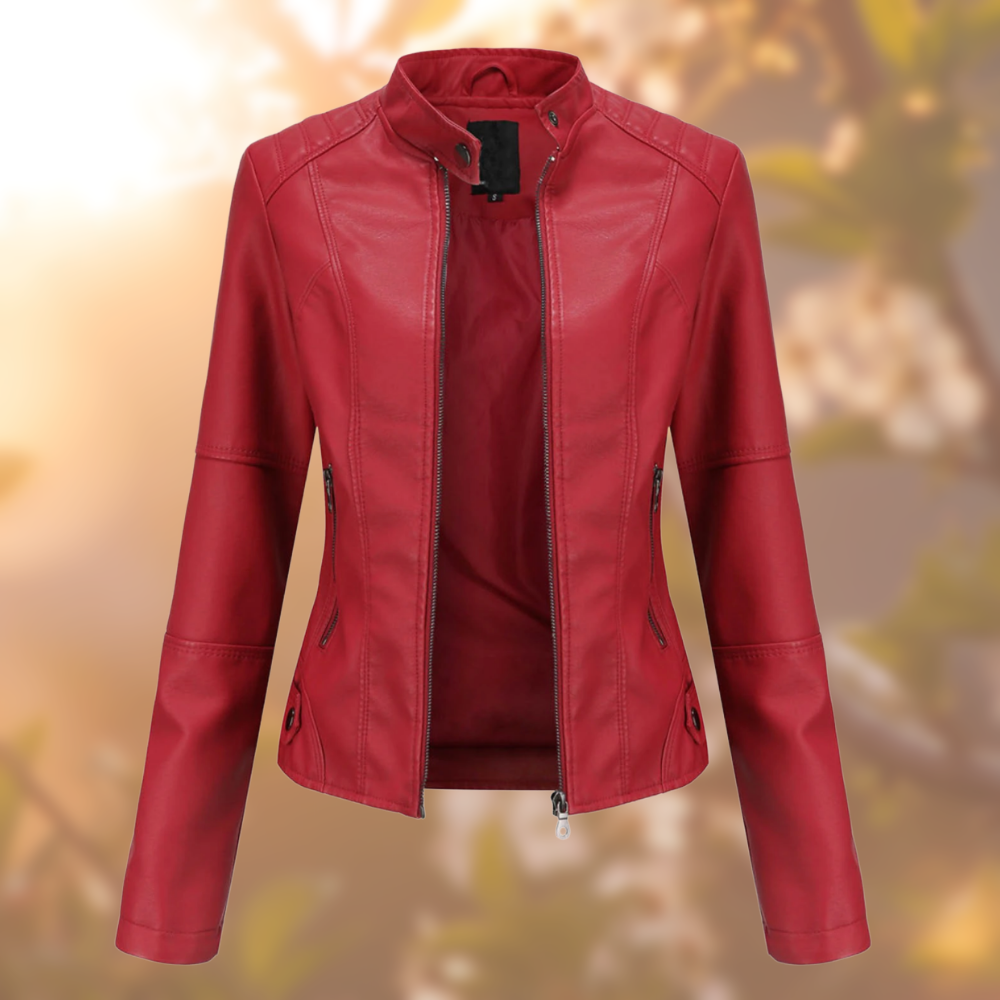 Drune | Elegante Lederjacke für Frauen