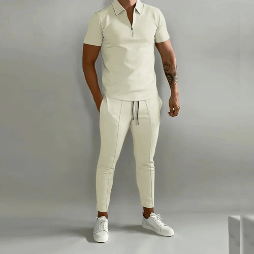 Drune- Elegantes Herren-Set bestehend aus Polo und eleganter Hose
