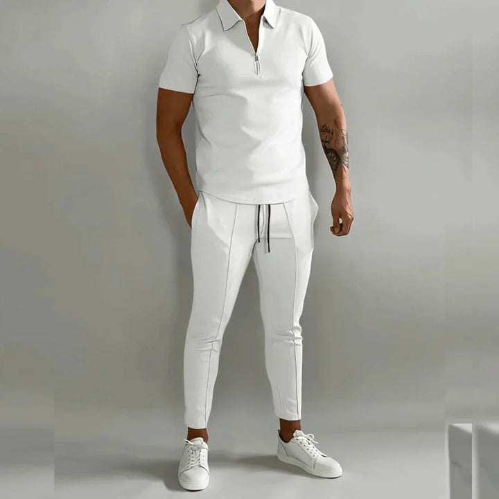 Drune- Elegantes Herren-Set bestehend aus Polo und eleganter Hose