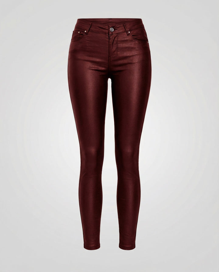 Elegante Bequeme Stoffhose Damen Drune