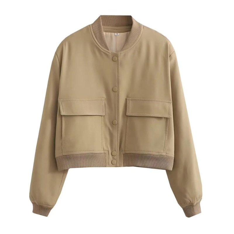 Drune | Bomberjacke mit Taschen Reguläre Passform Essential