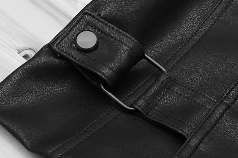 Drune | Kurzes Damenjackett - Eine lässige Lederjacke für Damen