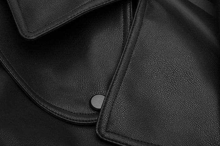 Drune | Kurze Damenjacke Eine lässige Lederjacke für Damen