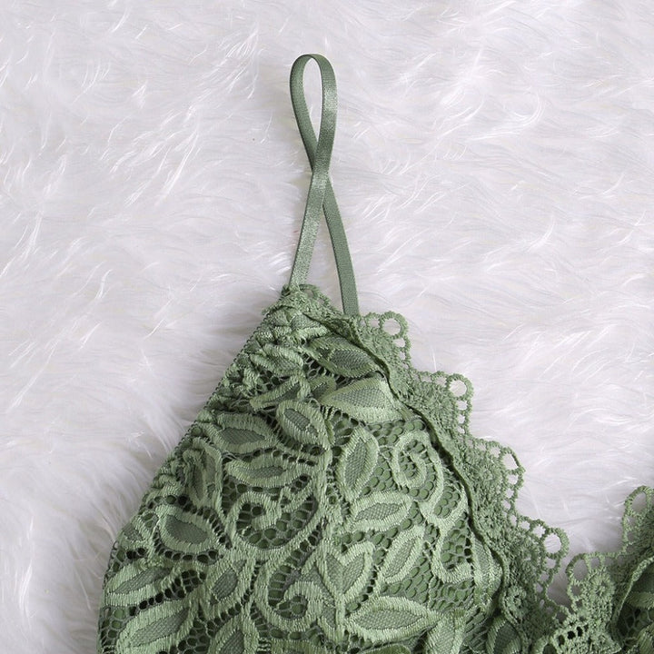 Drune | Verführerisches Spitzen Bralette Crop Top