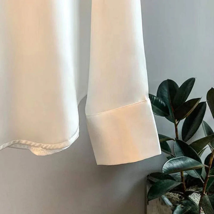 Drune | Luxe Schicke Bluse Aus Seide