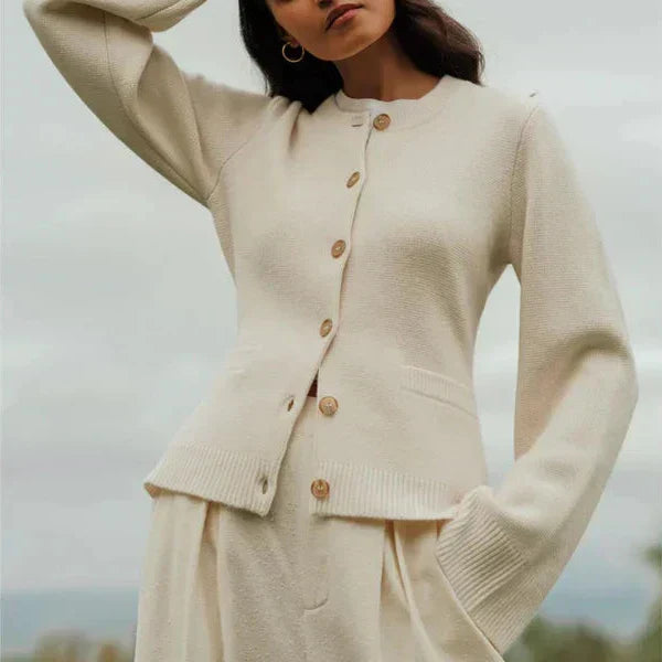 Drune | Strickjacke - Damen Herbst Chic Knopf-Cardigan