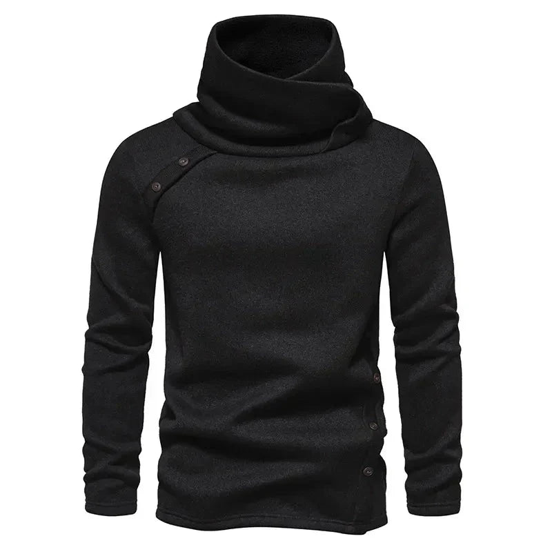 Drune | Warmer Pullover mit hohem Kragen