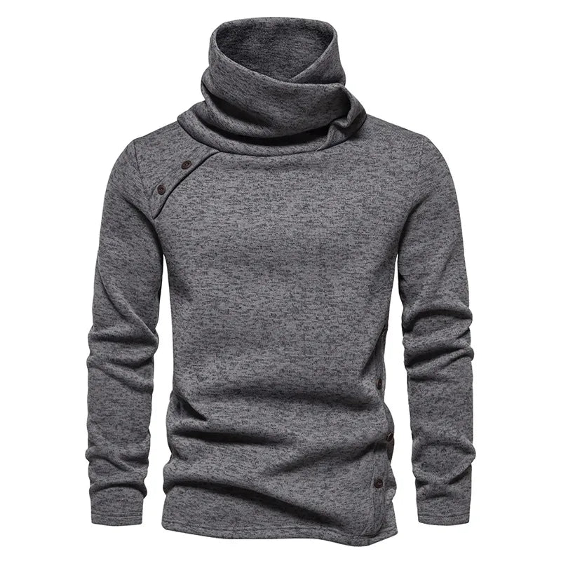 Drune | Warmer Pullover mit hohem Kragen