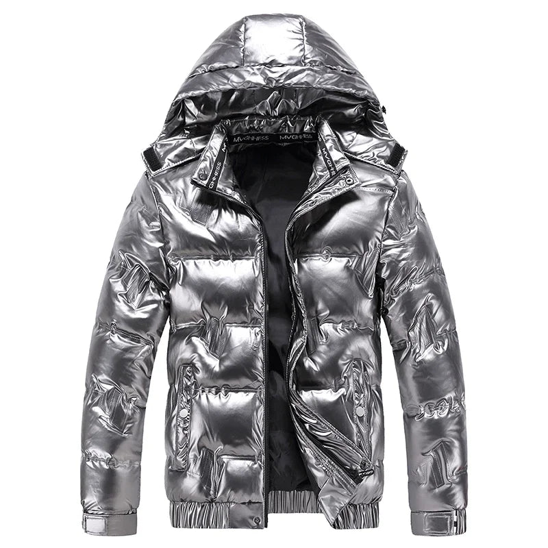 Drune | Elegante Steppjacke mit Kapuze für Herren Winter