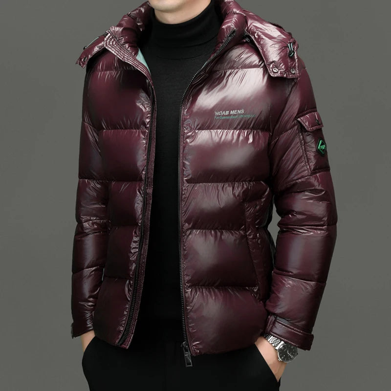 Drune | Elegante Daunenjacke für Herren Mit langen Ärmeln