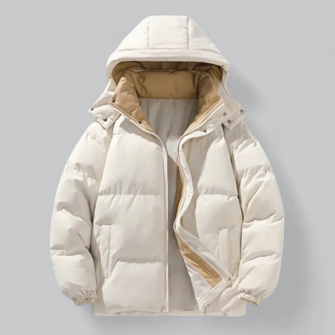 Drune | Isolierte Daunenjacke mit Kapuze für Herren Winter