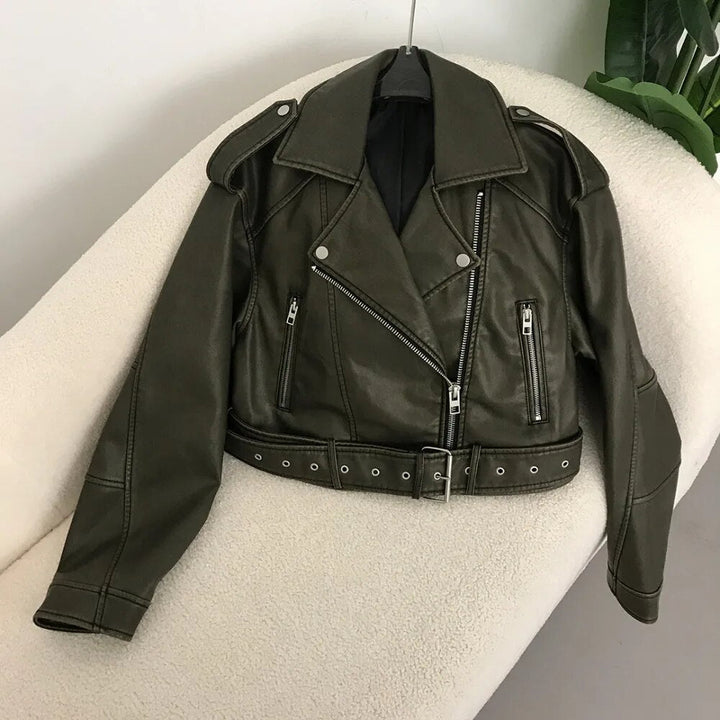 Drune | elegante Lederjacke für den Frühling