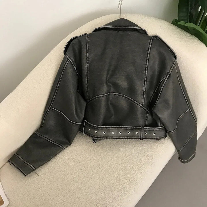 Drune | elegante Lederjacke für den Frühling