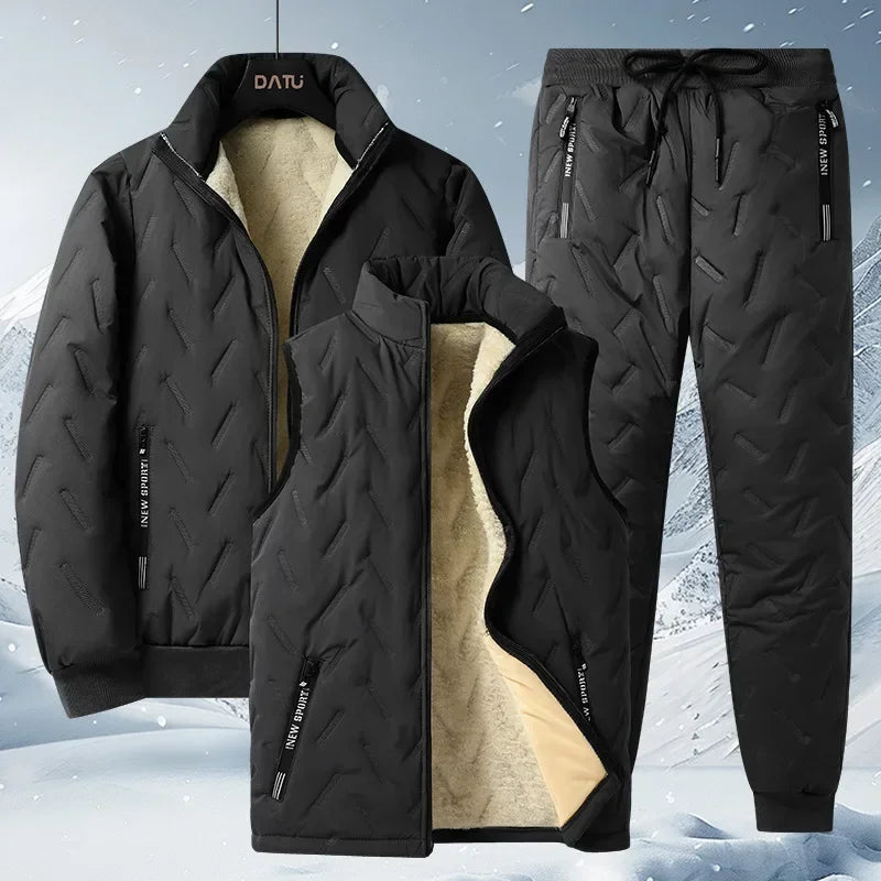 Drune | Wintersatz Kinder Fleecejacke & Hose - Winddicht & warm