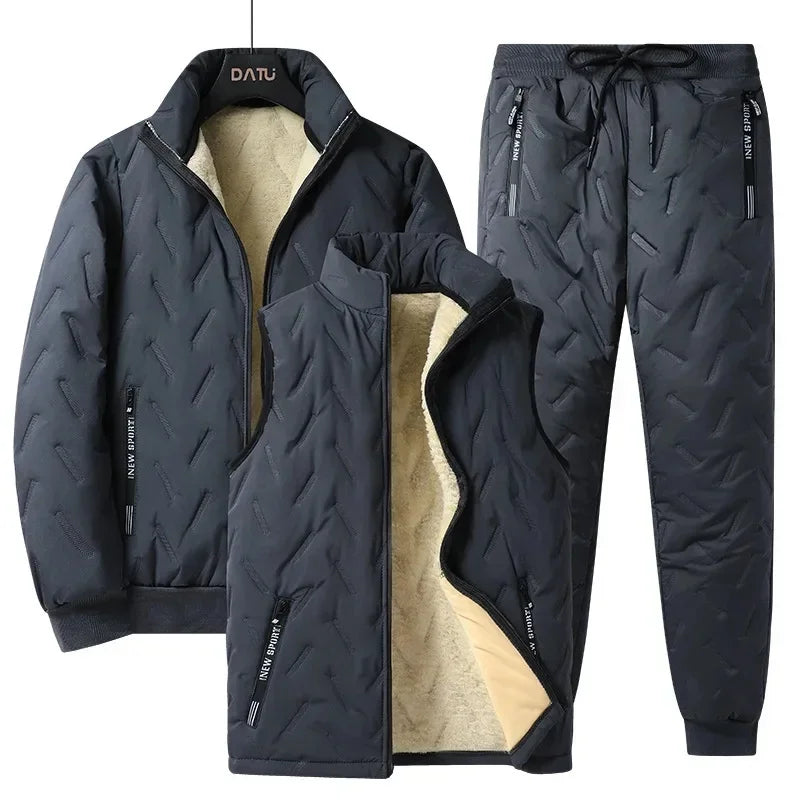 Drune | Wintersatz Kinder Fleecejacke & Hose - Winddicht & warm