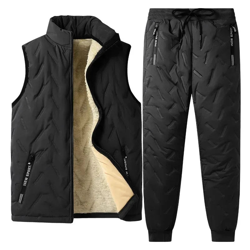 Drune | Wintersatz Kinder Fleecejacke & Hose - Winddicht & warm