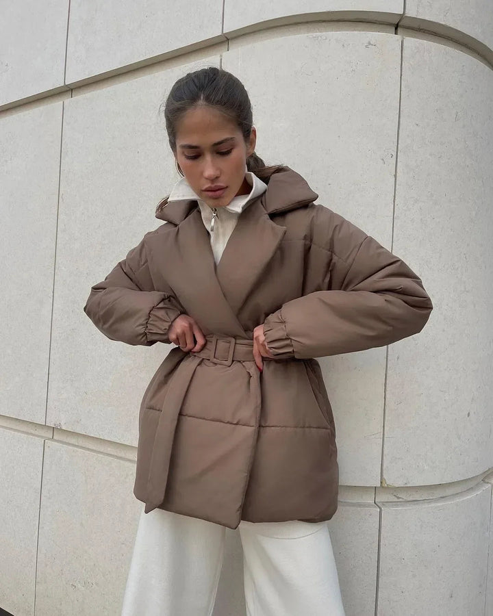 Drune | Damen Gürteltaschen Winterjacke