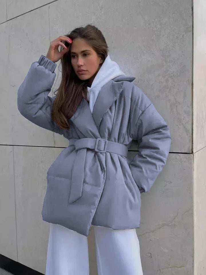 Drune | Damen Gürteltaschen Winterjacke