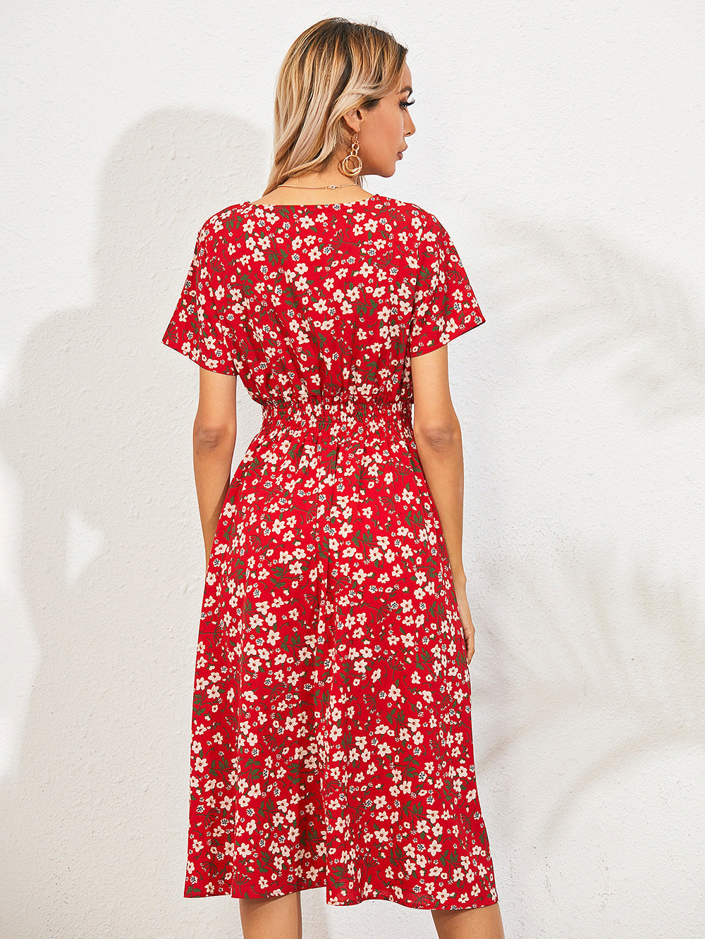 Drune | Floral Elegante Sommerkleider Damen