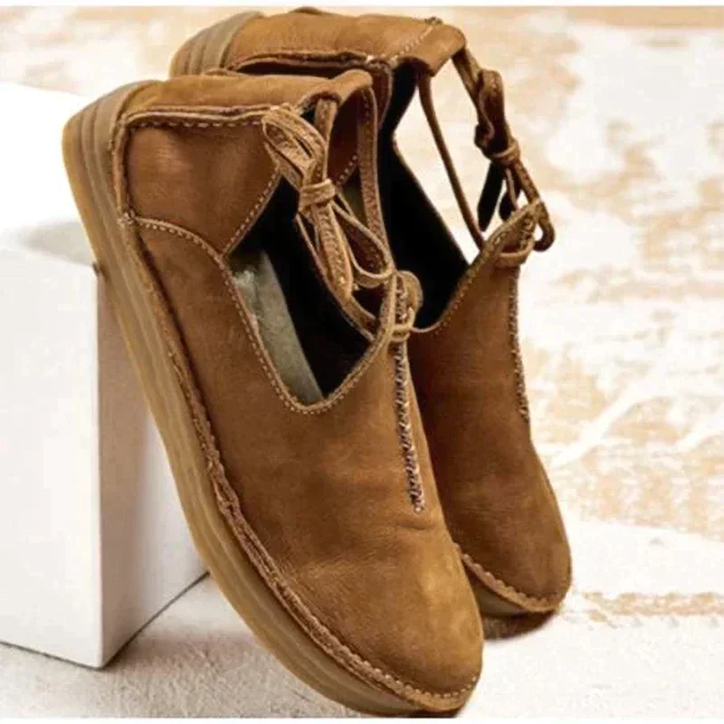 Stylische Leder Schuhe Für Den Herbst Drune